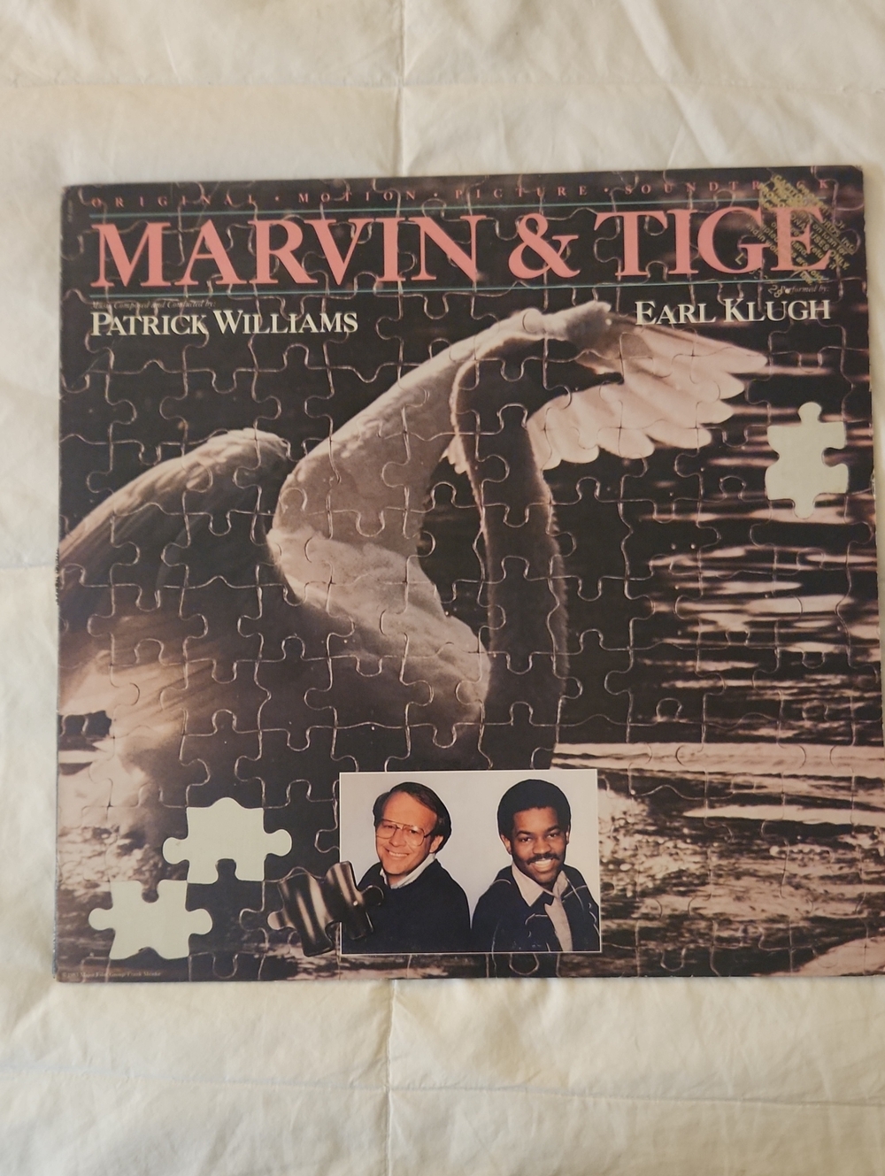 Marvin & Tige Soundtrack Vinyl Record -- 30 Yrs Unplayed! Looks Great! NM!!!